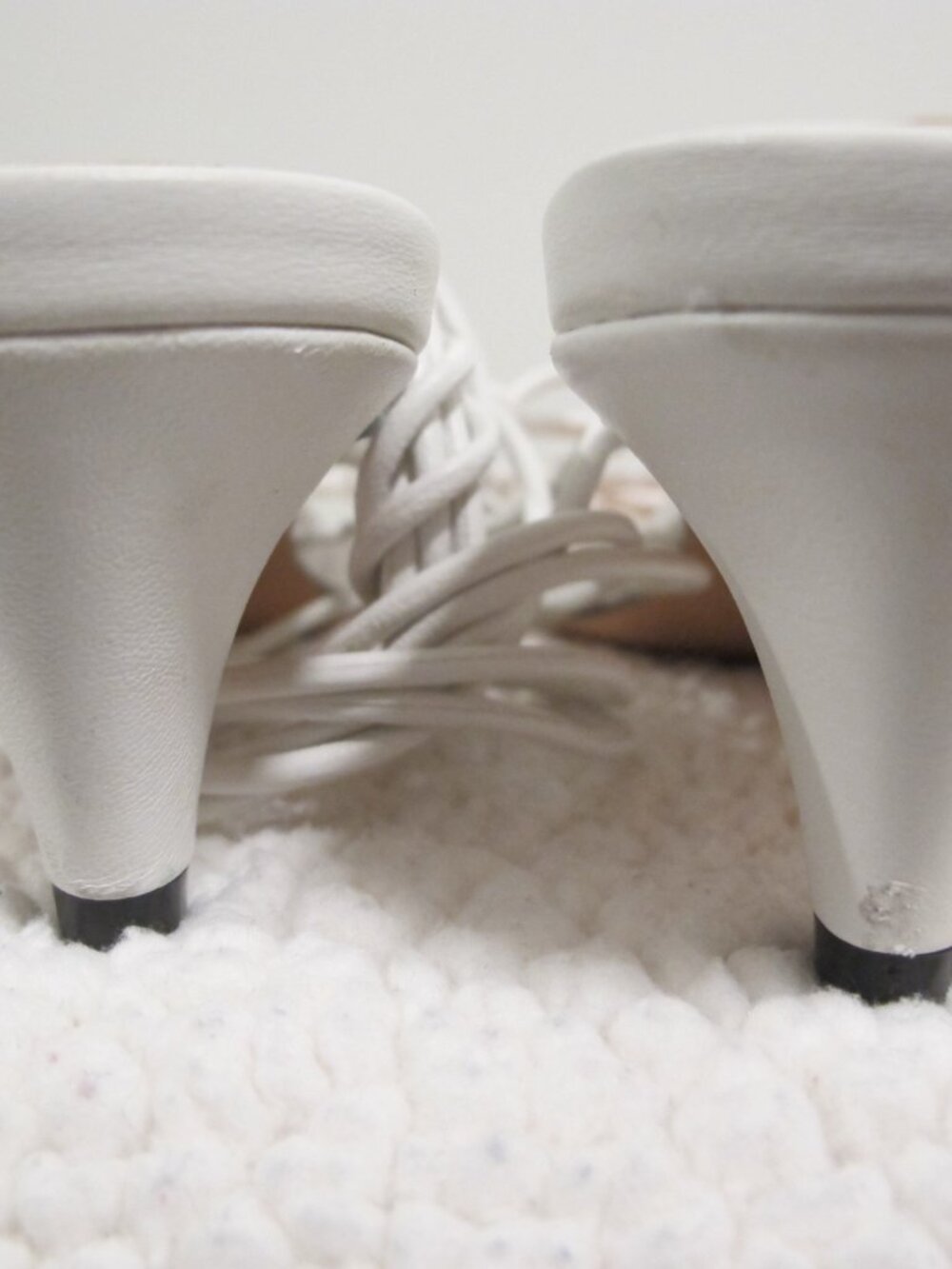 J. Crew Zadie knotted lace-up kitten heels in leather - Picture 9 of 9